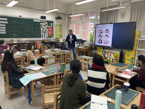 111學年度教師增能研習-文化國小池榮尉老師蒞校指導