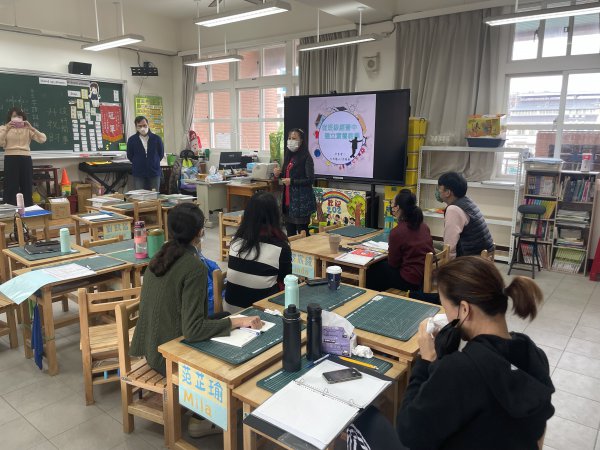 111學年度教師增能研習-文化國小池榮尉老師蒞校指導