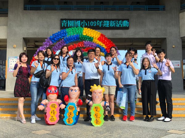 南崁國小志工支援開學迎新活動