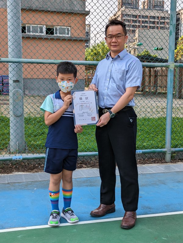 111學年度第二學期期中考成績優秀學生頒獎